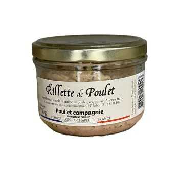 Rillettes de Poulet Fermier...