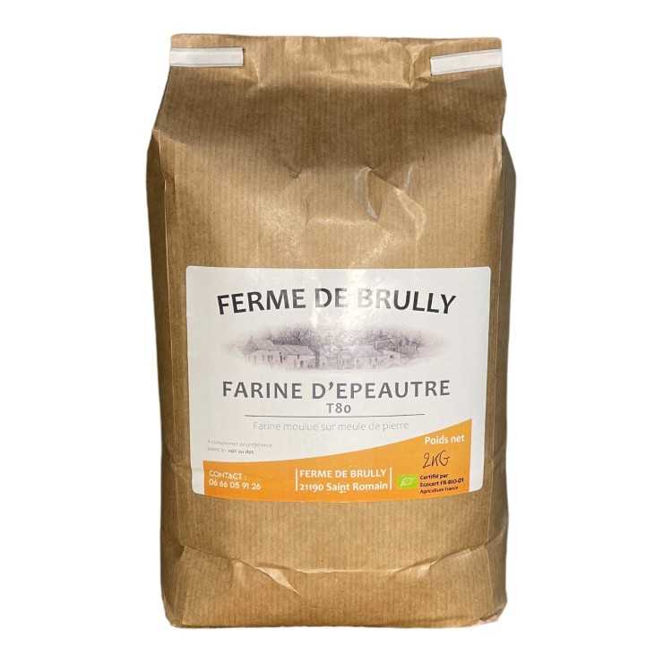 Farine d'Épeautre T80 BIO - 2 Kg