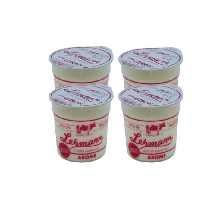 Yaourt Aromatisé Pêche - 4 x 125 gr