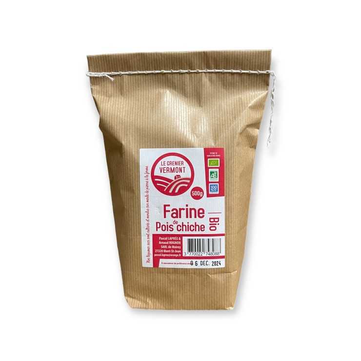 Farine Pois Chiches BIO - 500 gr