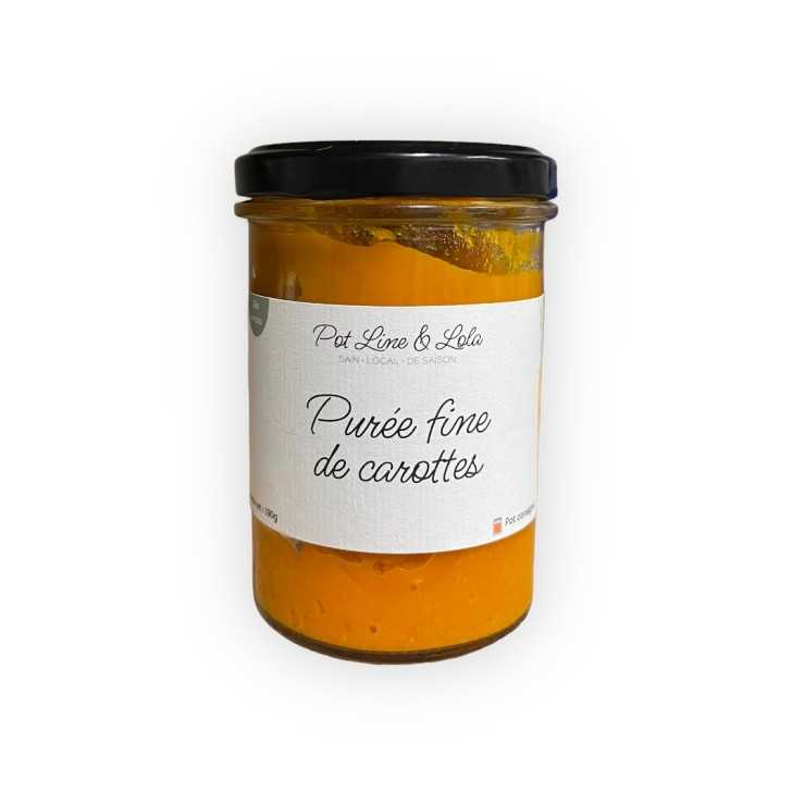 Purée fine de Carottes pour Bébé - 190 gr