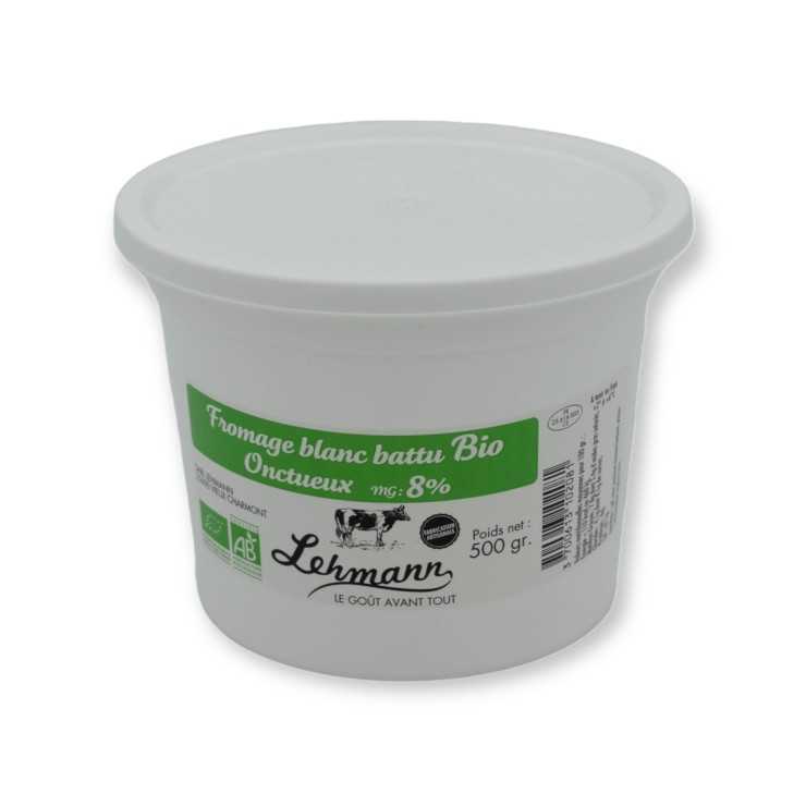 Fromage Blanc Onctueux - 8 % MG - 500 gr