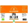 Bière IPA de Lux BIO - 33 cl