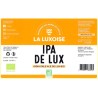 Bière IPA de Lux BIO - 75 cl