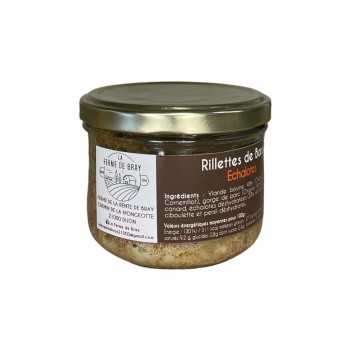 Rillettes de Boeuf aux...