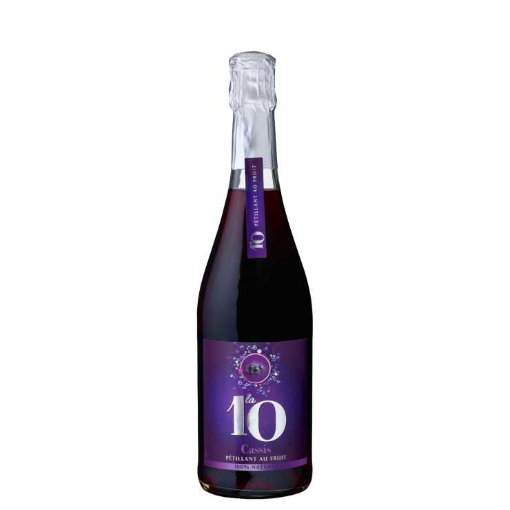 Pétillant Cassis SANS ALCOOL  - 75 cl