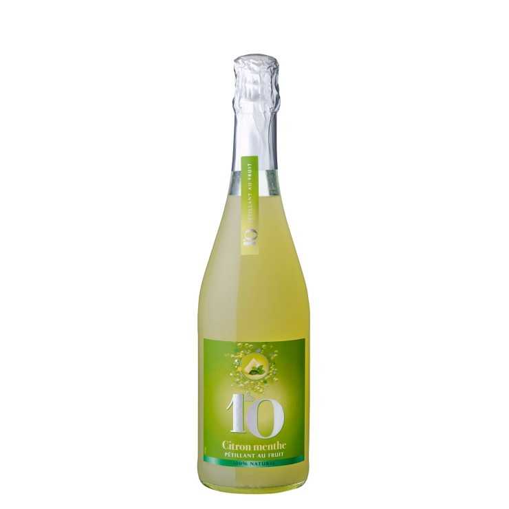 Pétillant Citron Menthe SANS ALCOOL  - 75 cl