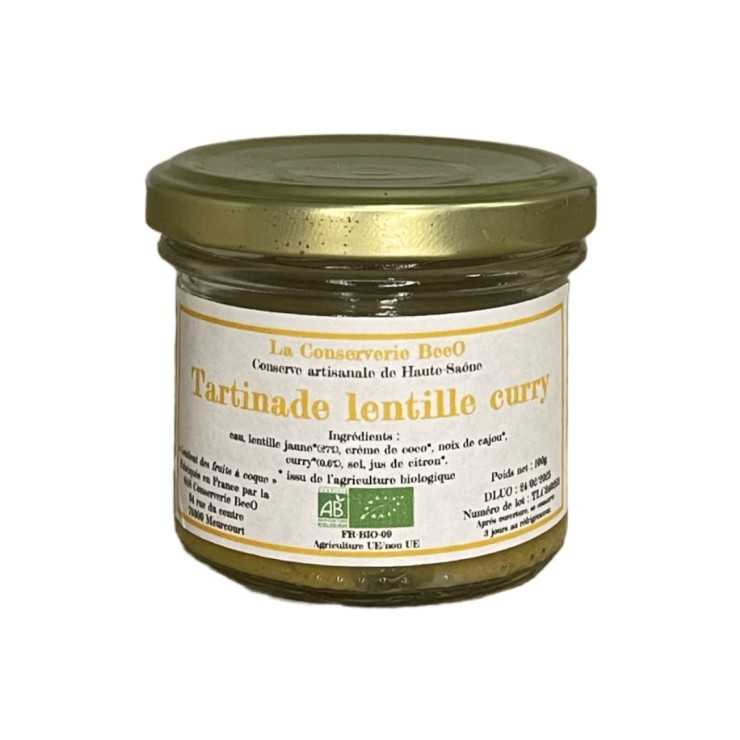 Tartinade Lentille Curry BIO - 100 gr