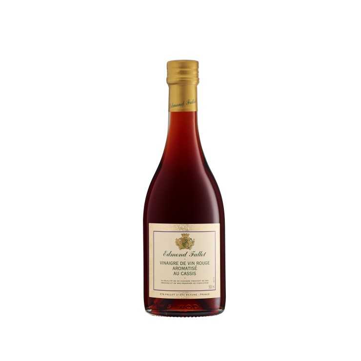 Vinaigre de Vin Rouge au Cassis - 500 ml