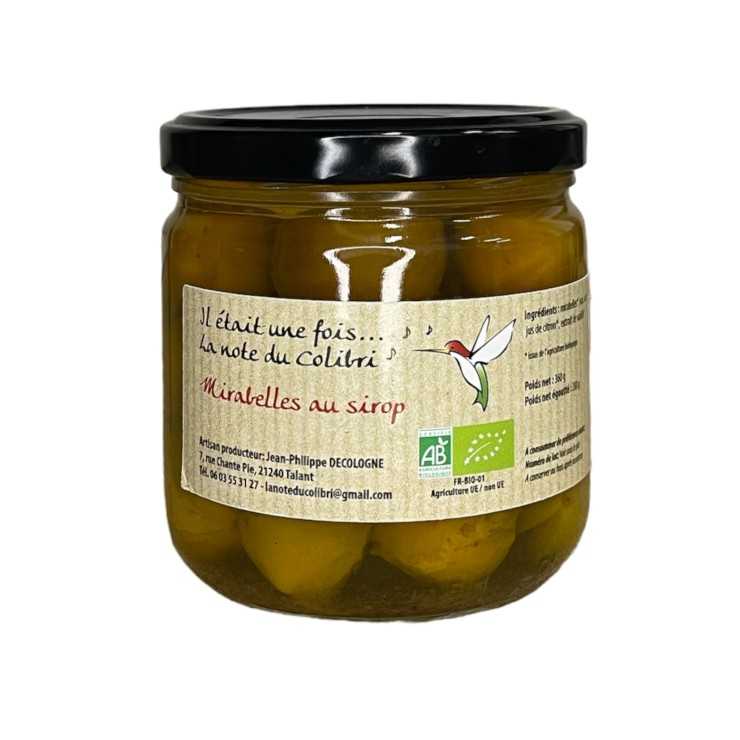 Mirabelles au Sirop BIO - 360 gr