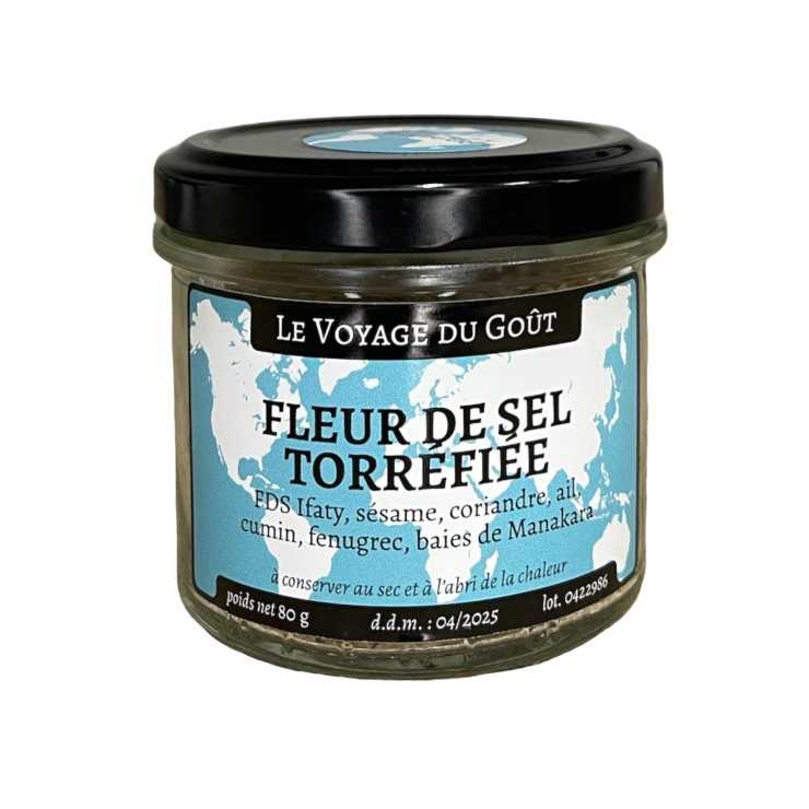 Fleur de Sel Torréfiée en Pot - 80 gr