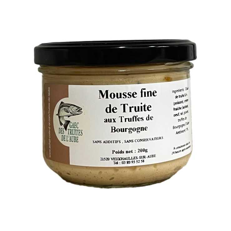 Mousse de Truite aux Truffes - 200 gr